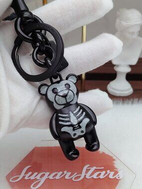 Coach Skeleton Bear Bag Charm Coach Bag Accessories Keychain